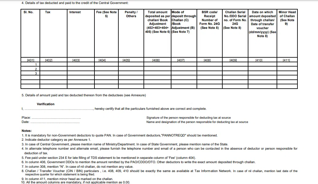 Form 26Q: TDS Return Filing for Non-Salary Deductions | Legal Tree ...