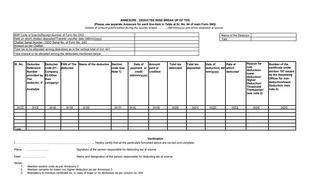 Form 26Q: TDS Return Filing for Non-Salary Deductions | Legal Tree ...