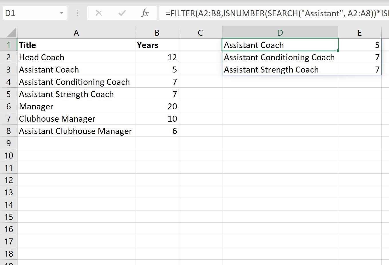 Excel filter cells that contain multiple text